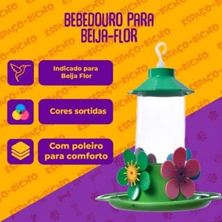 Bebedouro Para Pássaros Espaço de Bicho 