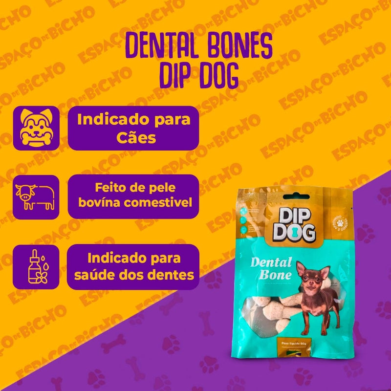 Osso Mordedor Dental Bone 60g Espaço de Bicho 