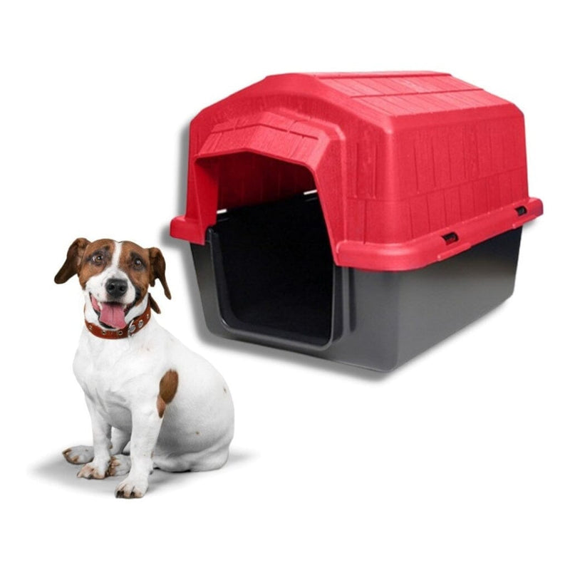 Pet Home Casinha Cachorro N1 Desmontável Alvorada Vermelho 