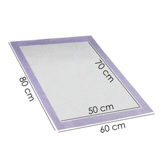 Tapete Higiênico Espaço De Bicho Lavanda 80x60cm 90un Espaço de Bicho 